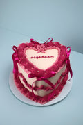A Gentle Heart Cake