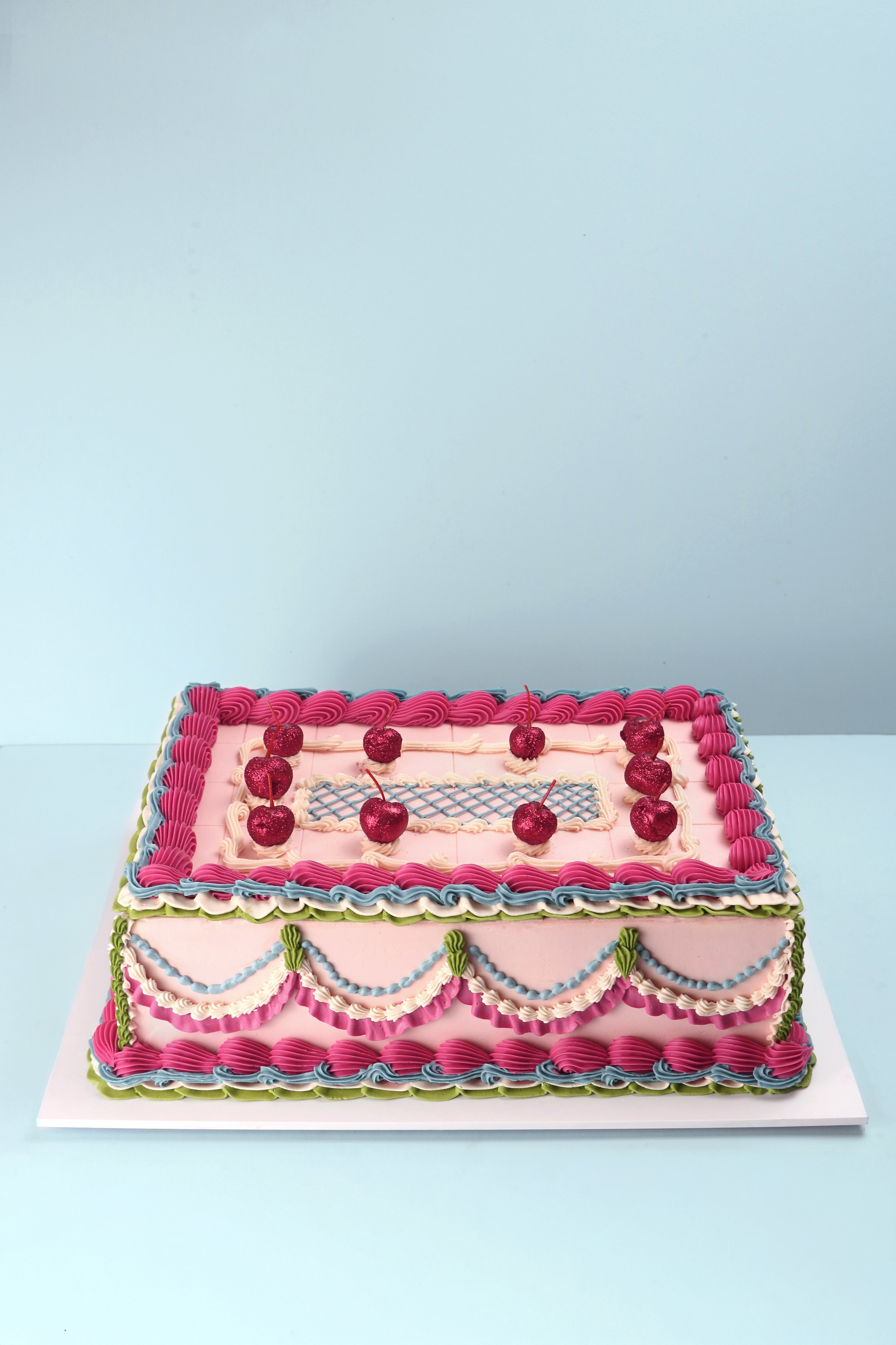 The Eccentric Slab Cake