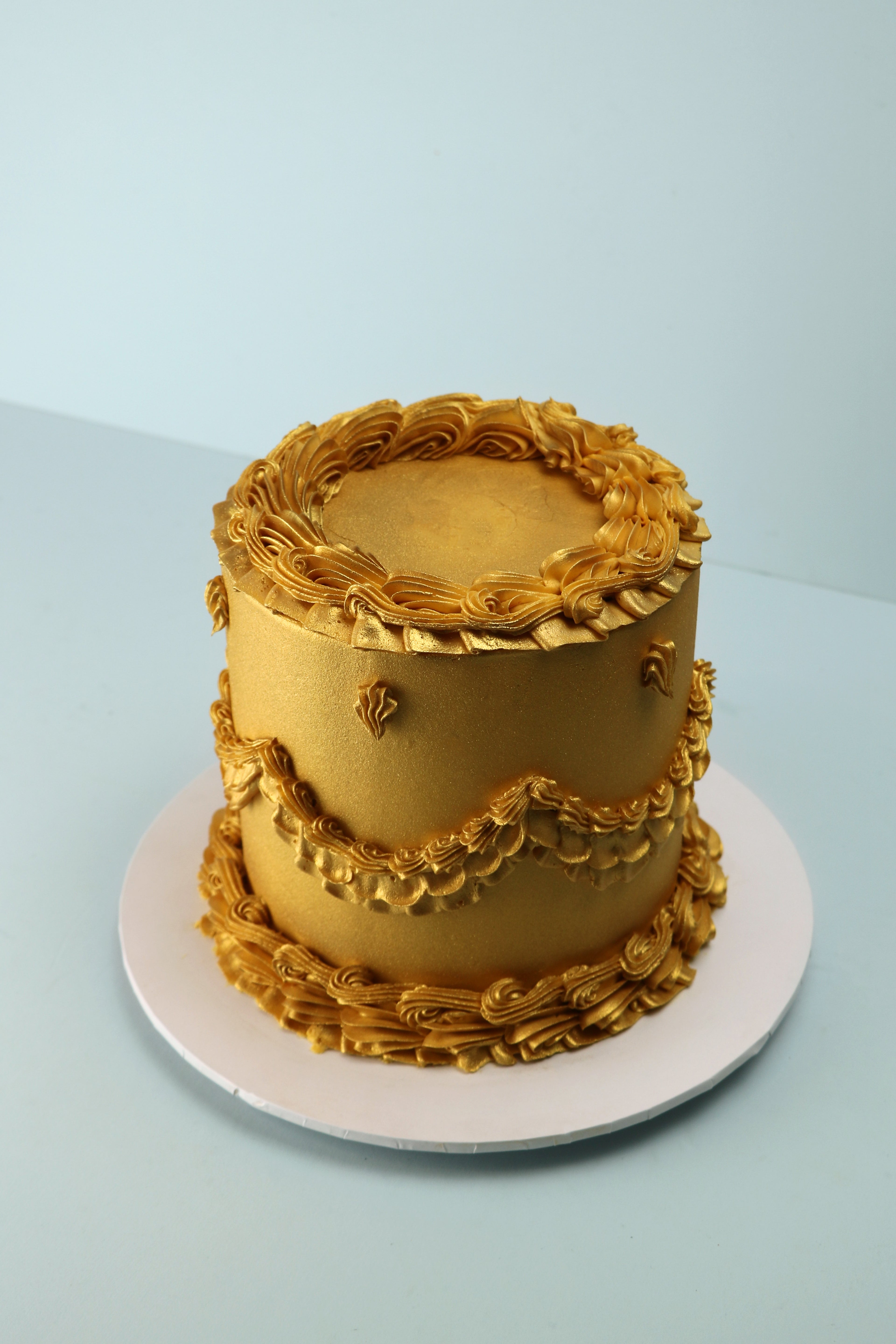 Metalic Vintage Cake