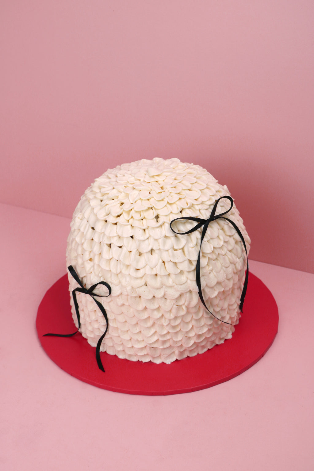 Bows and Ruffles Cake