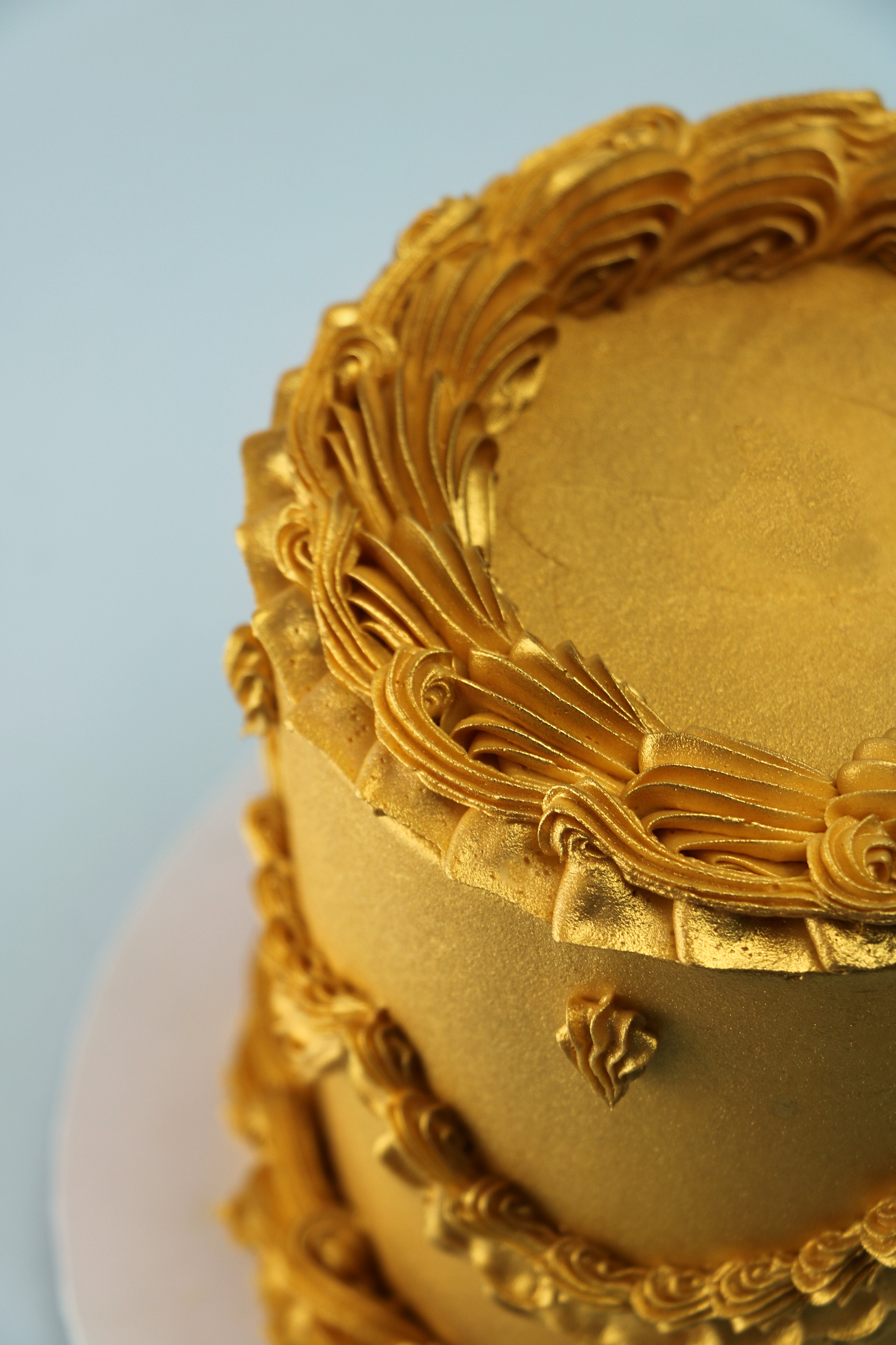 Metalic Vintage Cake