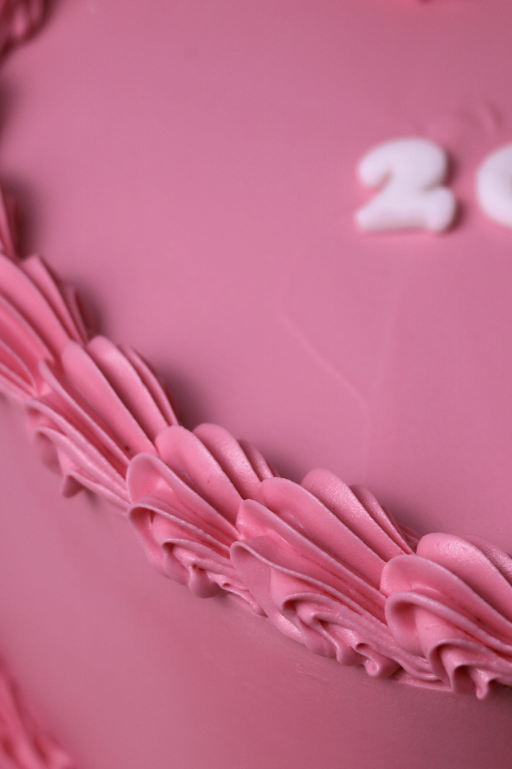 Colour Block Heart Cake