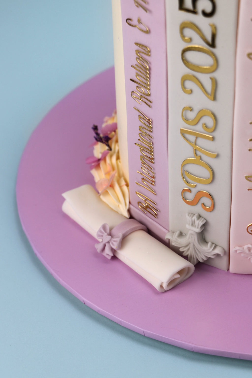 Graduation Book Cake