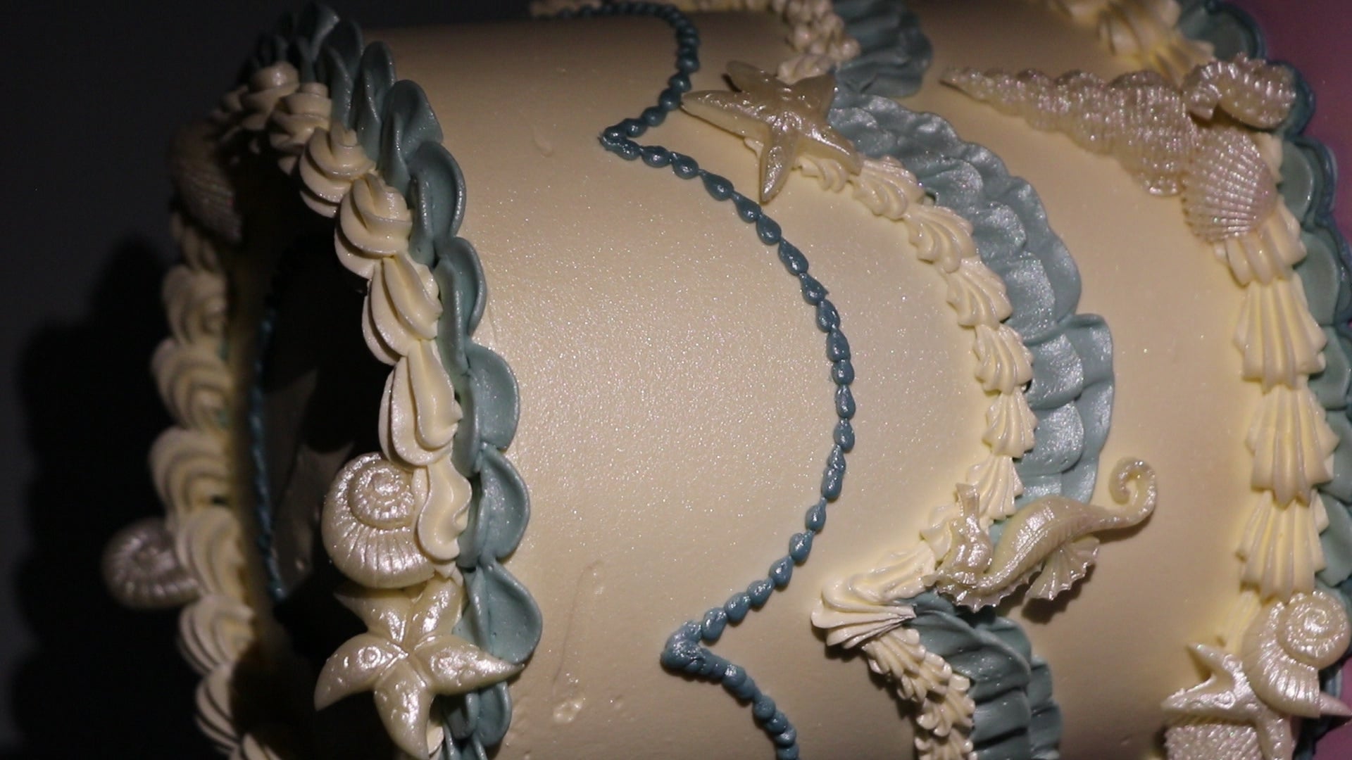 She Sells Seashells Cake