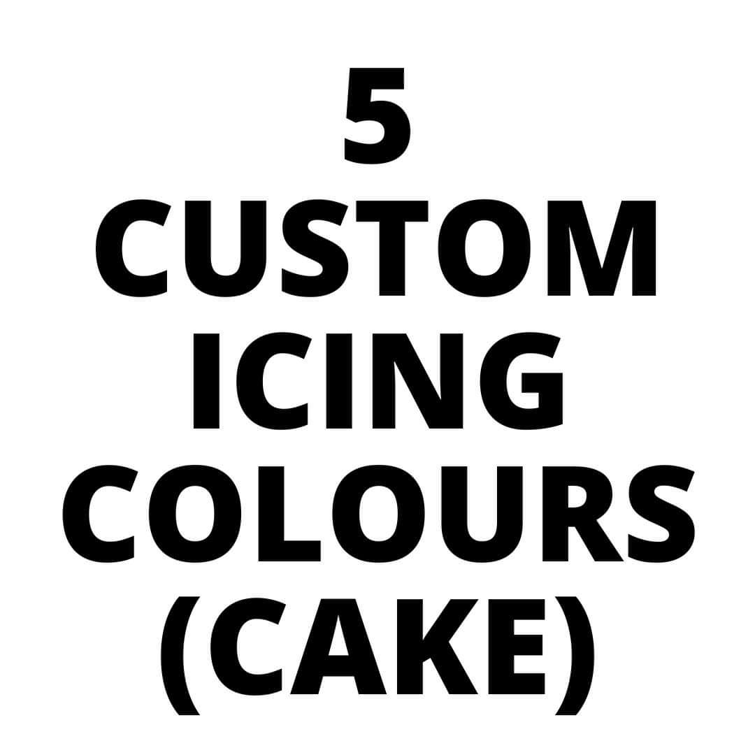 5 x Custom Icing Colours (CAKE)