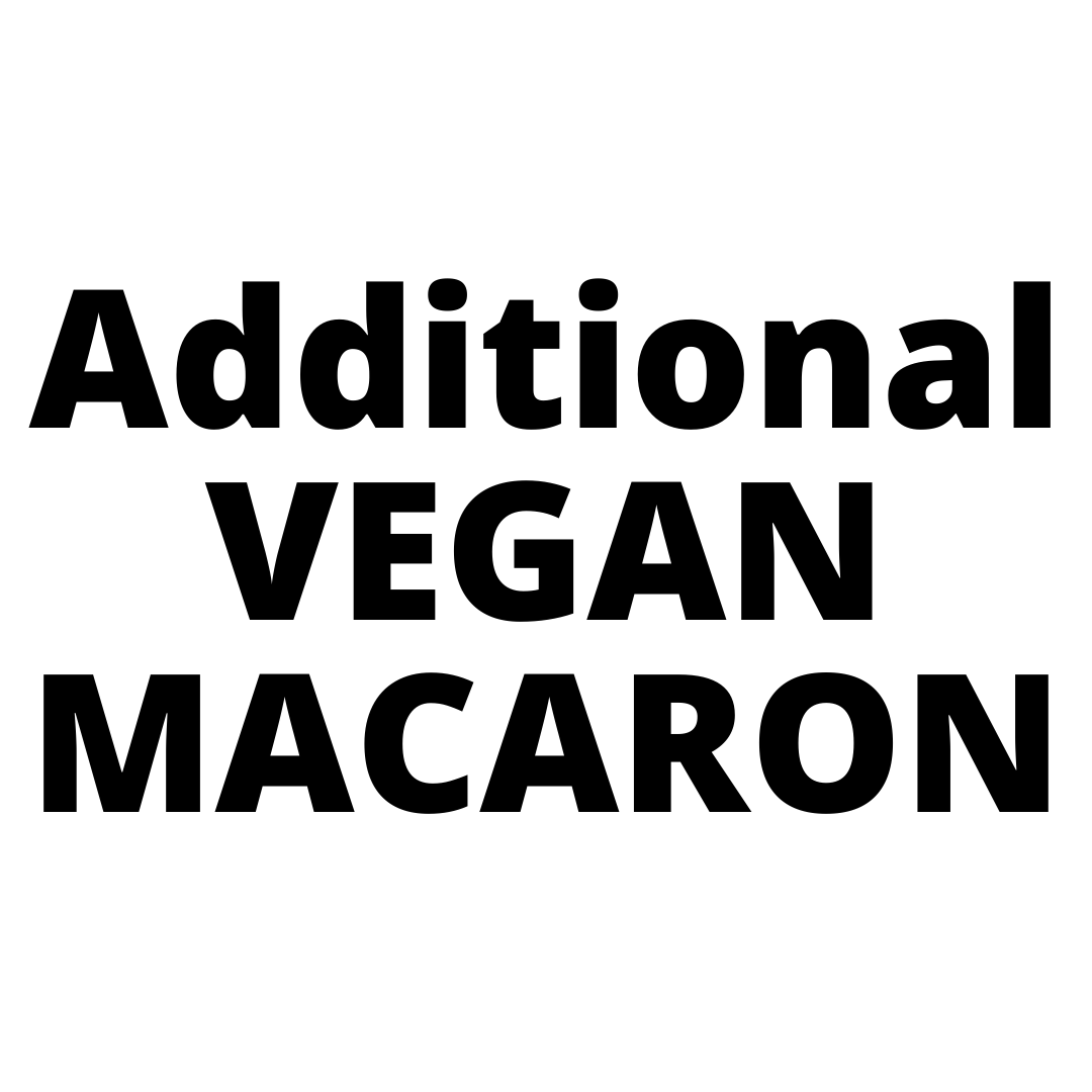 Additional VEGAN MACARON