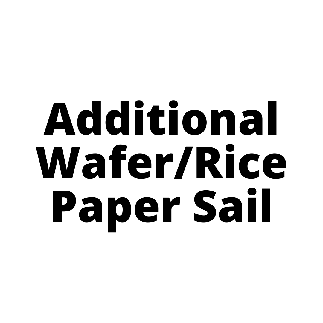 Additional Wafer/Rice Paper Sail