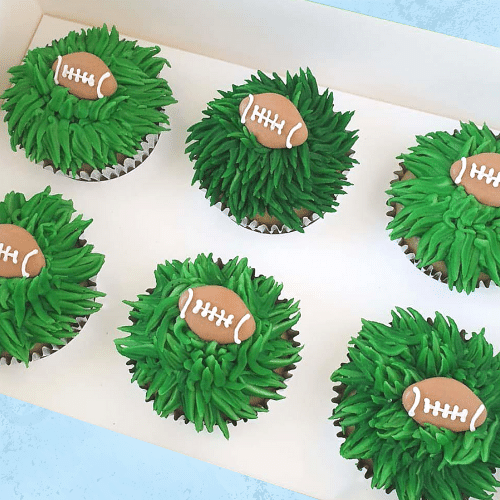 AFL Footy Fever Cupcakes