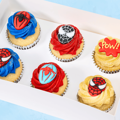 Amazing Spiderman Cupcakes (6)