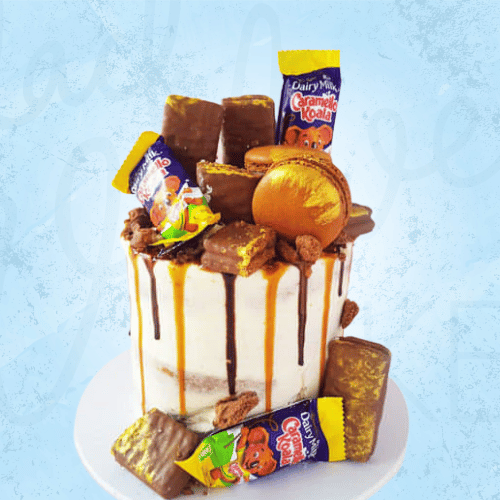 Aussie Tim Tam Caramello Koala Cake