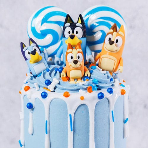 Bluey Birthday Cake