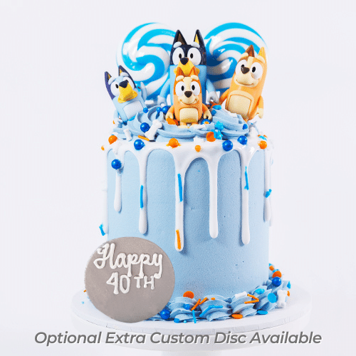 Bluey Birthday Cake