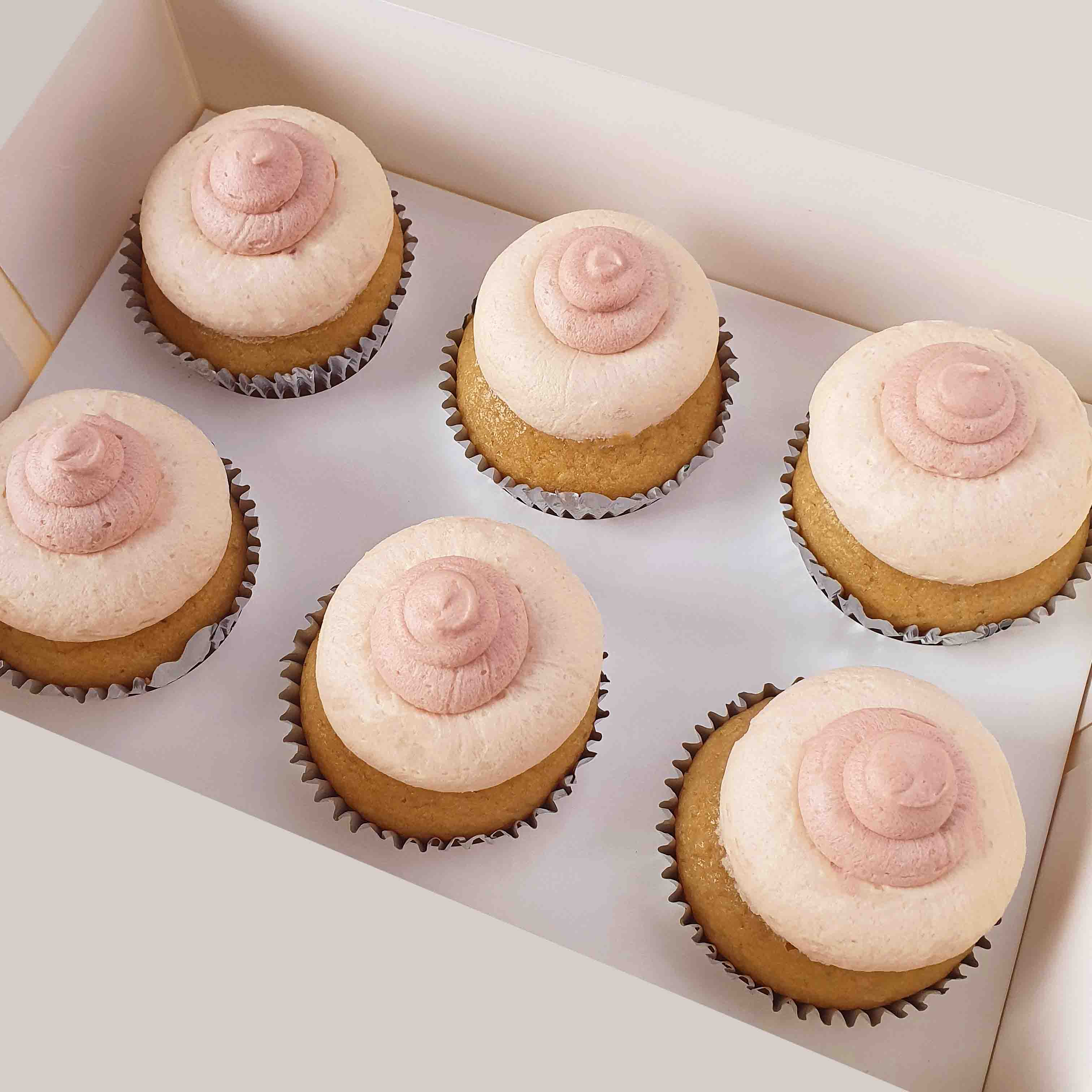 Breast Cancer Awareness Cupcakes