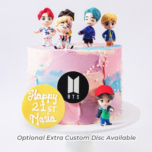 BTS Pastel Cake