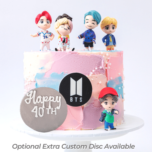 BTS Pastel Cake