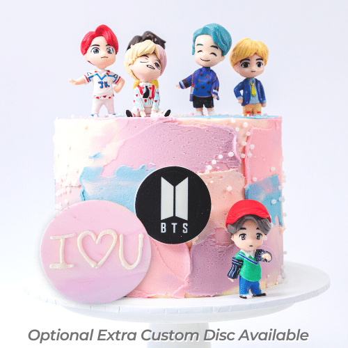 BTS Pastel Cake