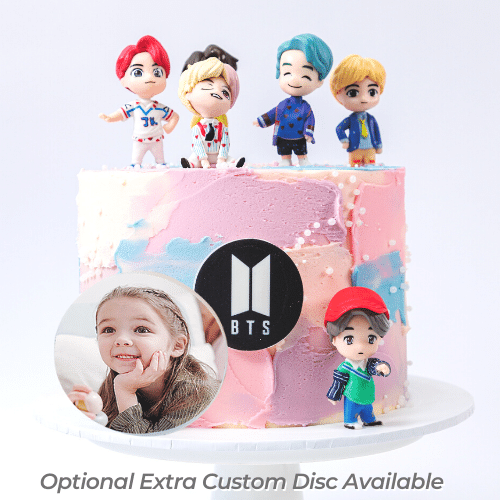 BTS Pastel Cake