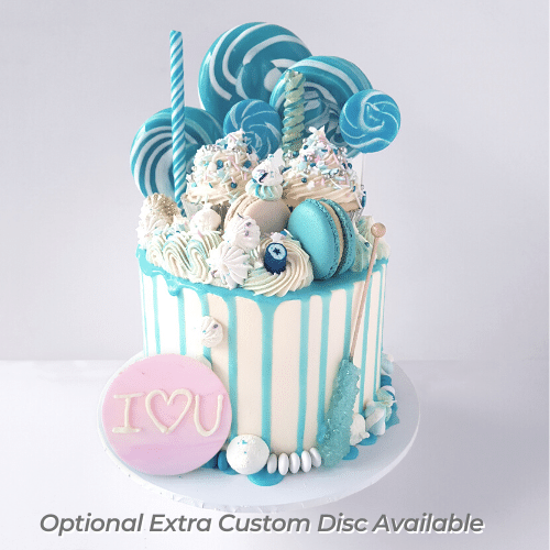 California Boy Drip Lollipop Cake