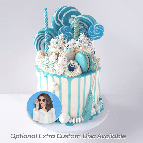 California Boy Drip Lollipop Cake