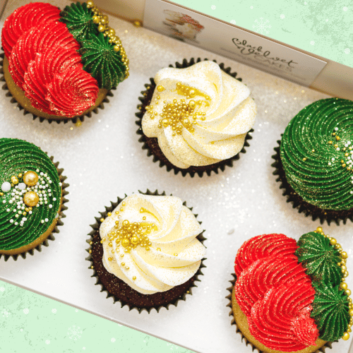 Christmas Luxe Du Jour Cupcakes (6)