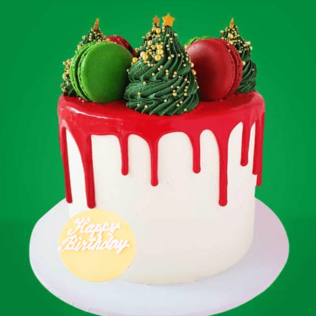 Christmas Tree Cake