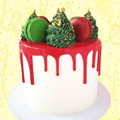 Christmas Tree Cake