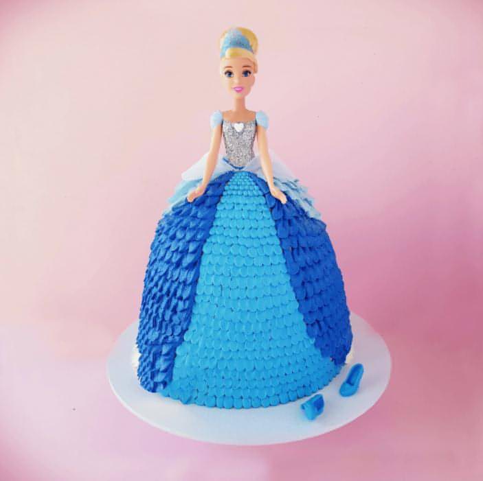 Cinderella Doll Cake