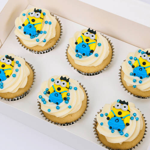 Despicable Me Minion Cupcakes