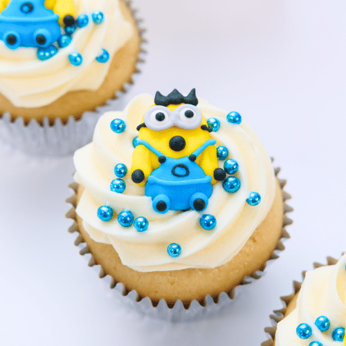 Despicable Me Minion Cupcakes