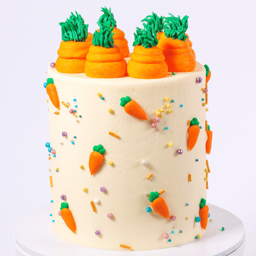 Easter Carrot Patch Cake