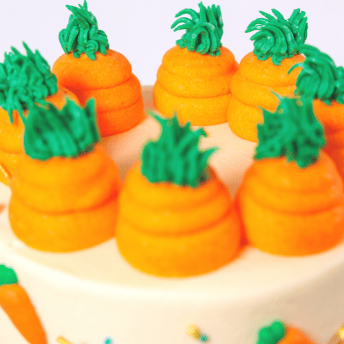 Easter Carrot Patch Cake