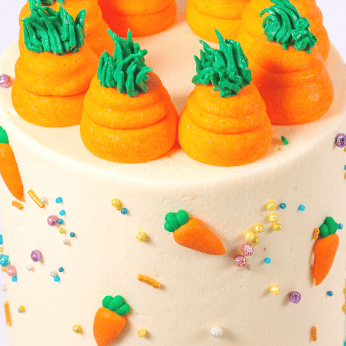 Easter Carrot Patch Cake