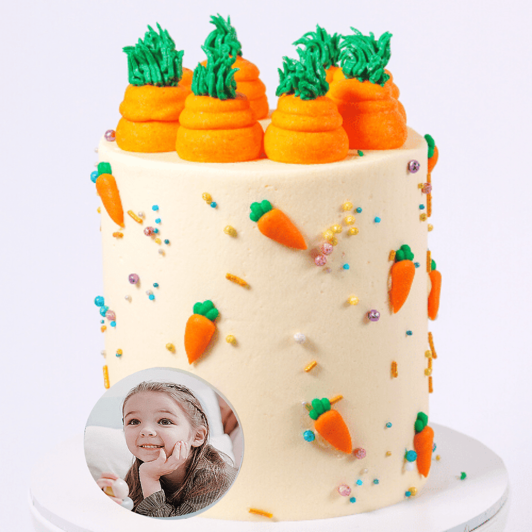 Easter Carrot Patch Cake