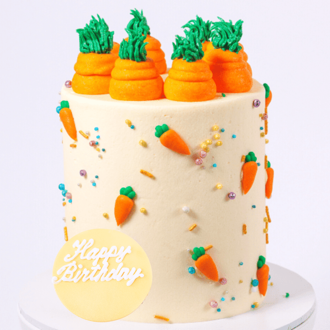 Easter Carrot Patch Cake