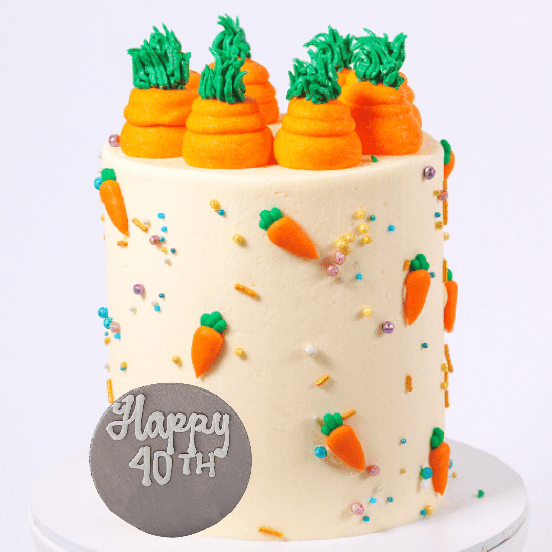 Easter Carrot Patch Cake