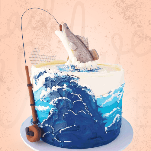 Gone Fishing Cake