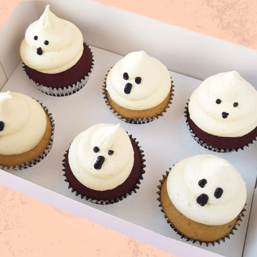 Halloween Ghost Cupcakes (6)