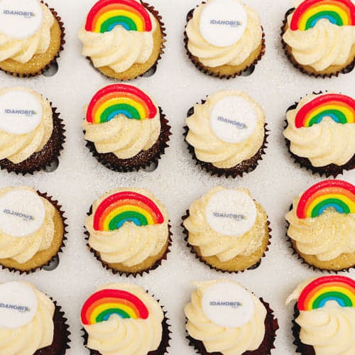 IDAHOBIT Mini Cupcakes (24)