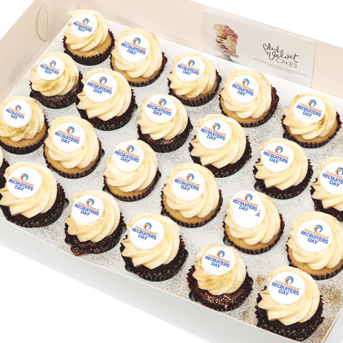 International Recruiters Day Mini Cupcakes (24)