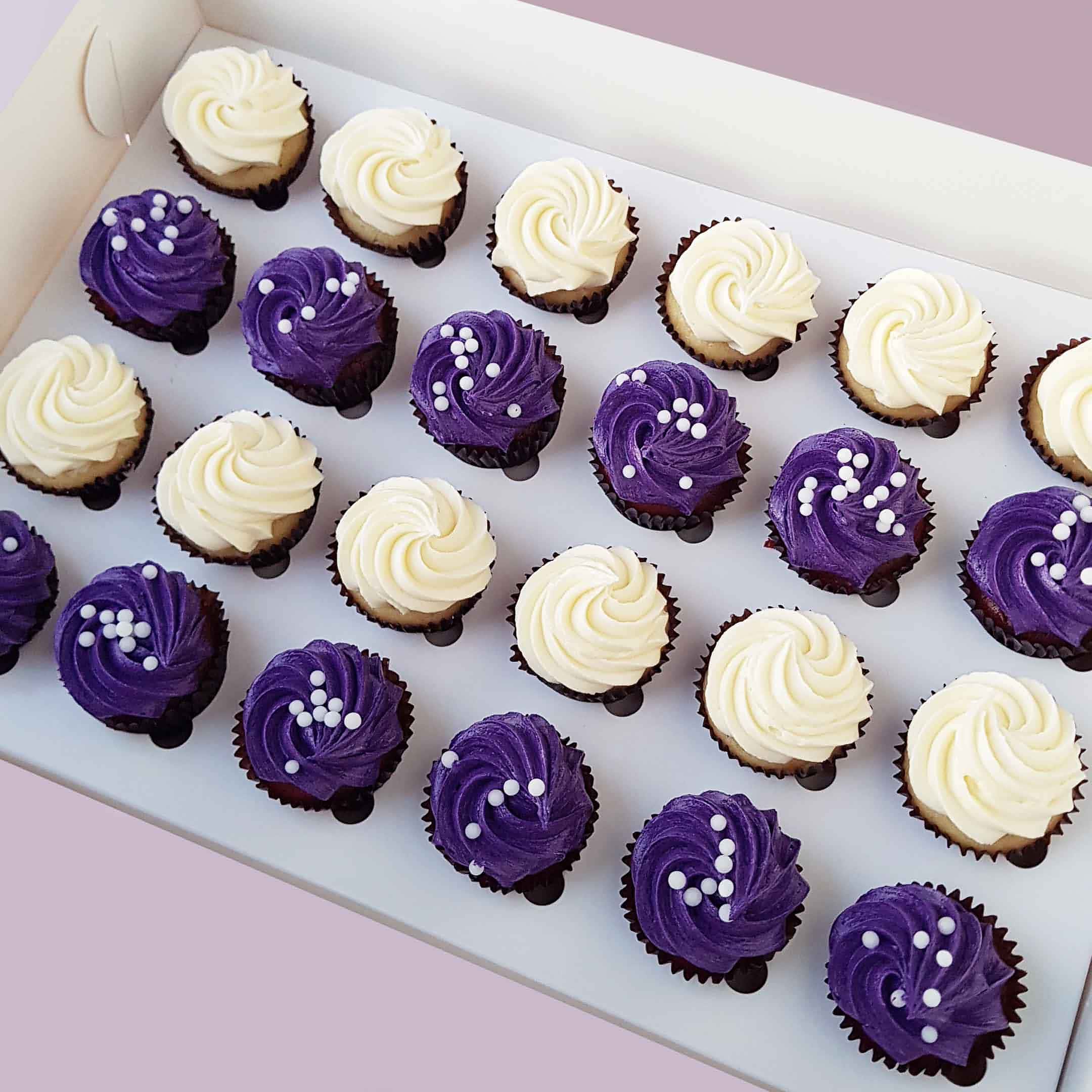 International Women's Day Power Mini Cupcakes (24)