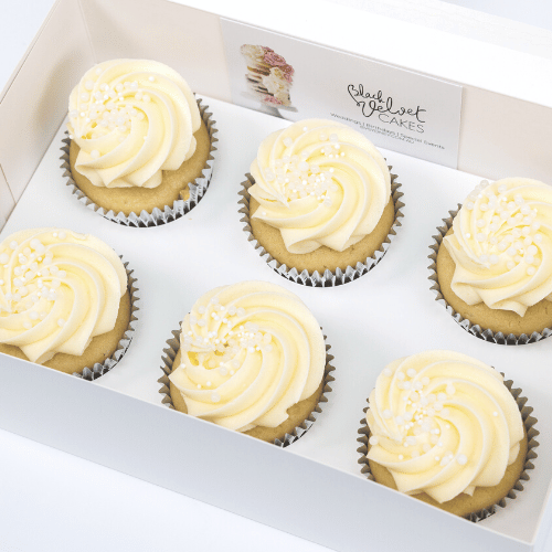 Ivory White Purity Cupcakes (6)