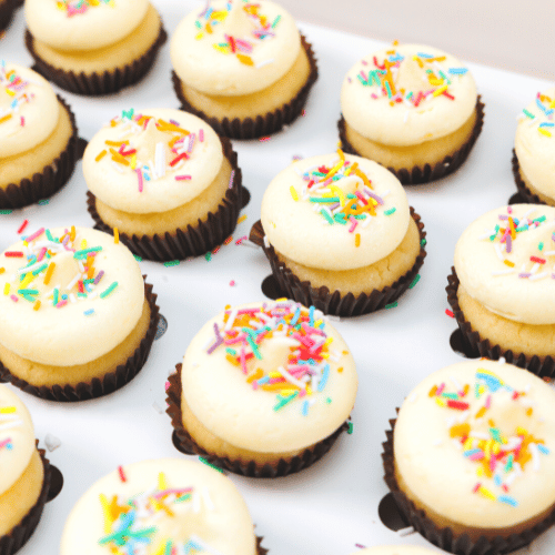 Jimmies Sprinkles Mini Cupcakes (24)