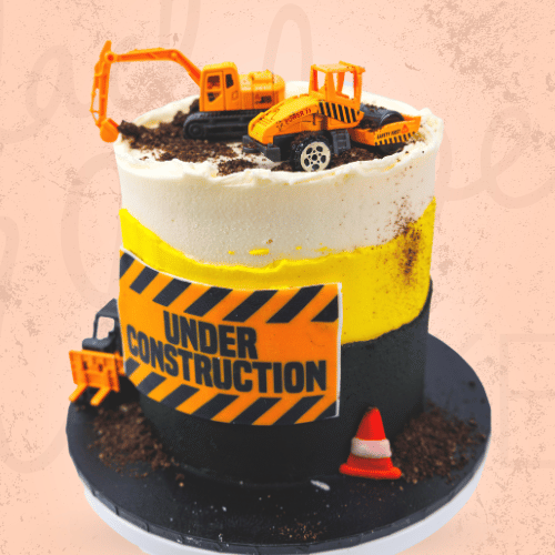 Little Builders Construction Cake