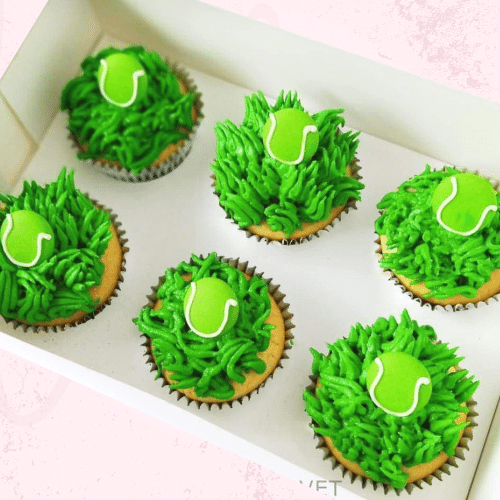 Tennis Ball Cupcakes (6)