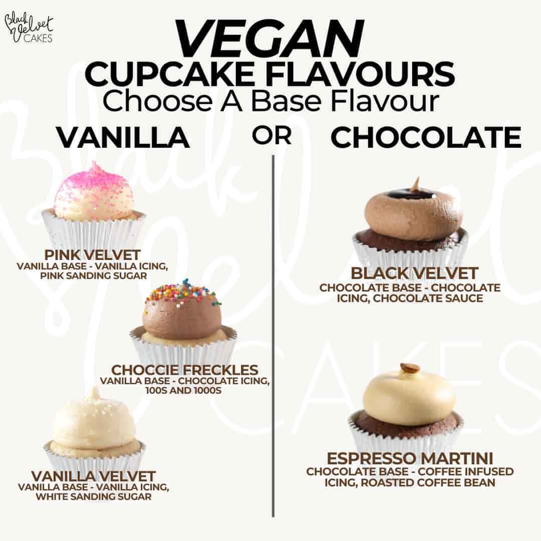 VEGAN Happy Birthday Cupcakes Gift Pack (6)