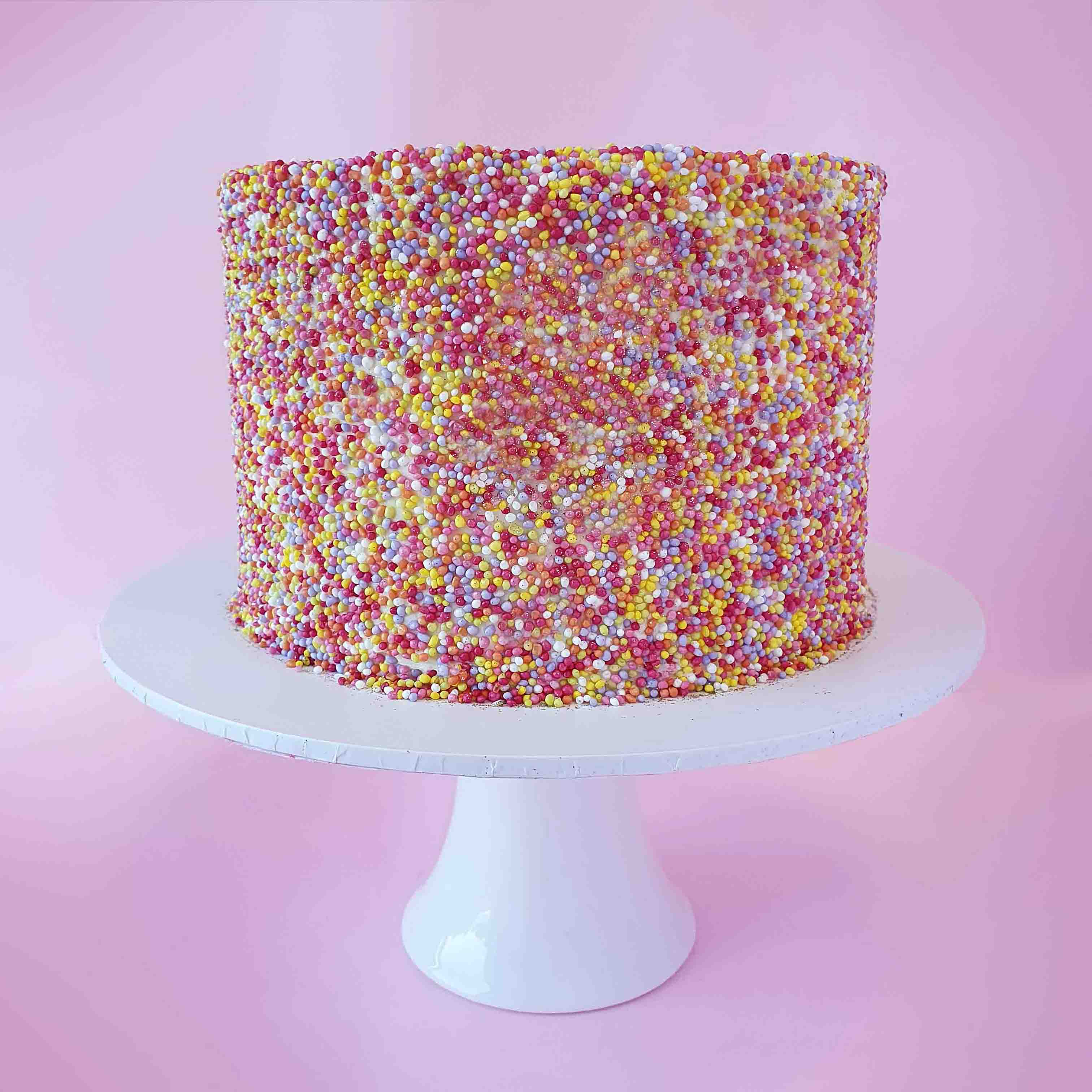 Vegan Sprinkles Cake