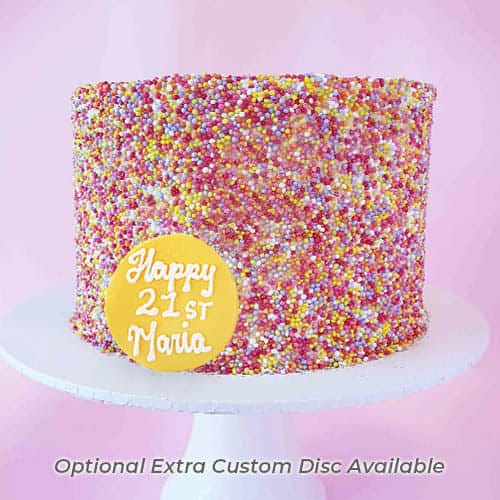 Vegan Sprinkles Cake