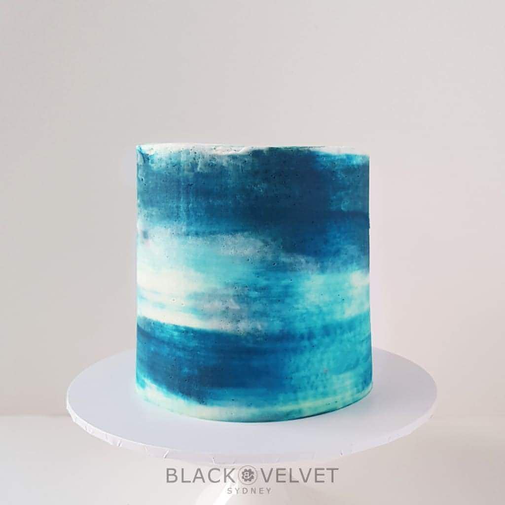 VEGAN Watercolour Frosting Cake Sydney