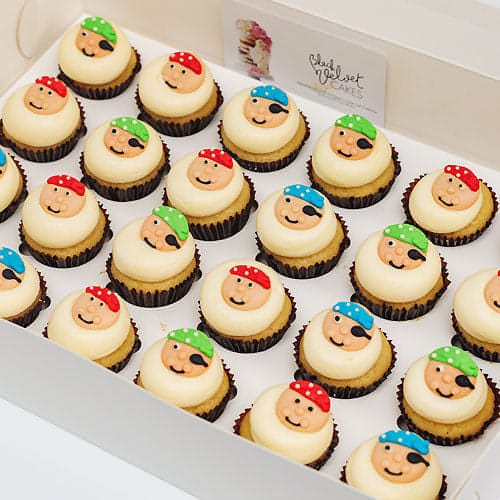 Wild Harbour Pirates Mini Cupcakes (24)